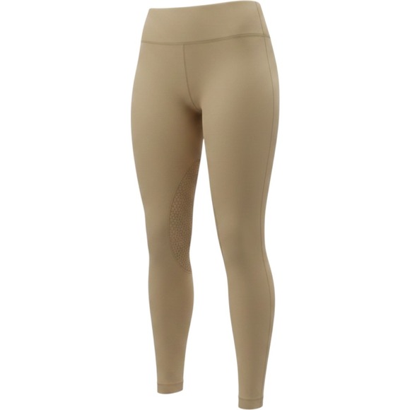 Horze Pants - Horze Equestrian Womens Tan Beige Silicone Knee Patch Riding Tights Breeches 12